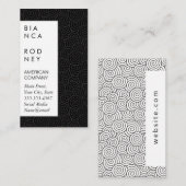 Muster drehen visitenkarte (Vorne/Hinten)