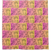 Muster Duschvorhang (Vorderseite)