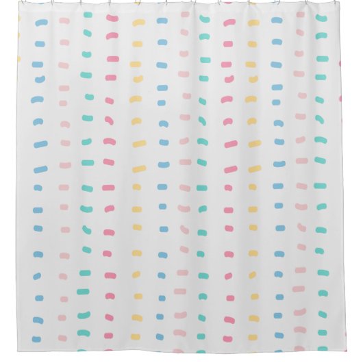 Muster Duschvorhang (Vorderseite)