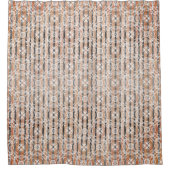 Muster-Duschvorhang aus Circle Tiles & Stripes Duschvorhang (Vorderseite)