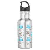 Muster Edelstahlflasche (Rückseite)