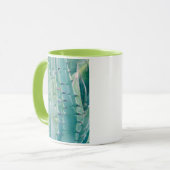 Muster einer alten Pflanze Tasse (Vorderseite Links)