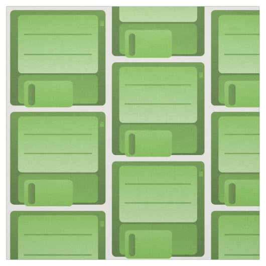 Muster eines grünen Diskettenlaufwerks Stoff (Muster)