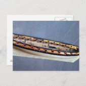 Muster eines Piratenschiffes, c.1810 Postkarte (Vorne/Hinten)