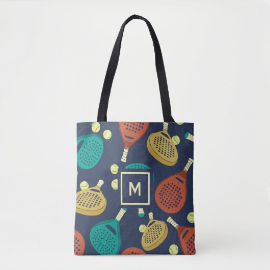 Muster eines Rackets mit dem ersten Tasche (Vorderseite)