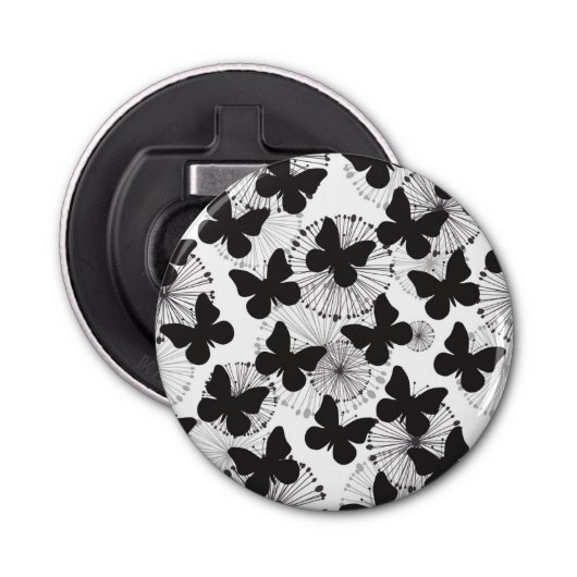 Muster eines Schmetterlinges Flaschenöffner (Vorderseite)