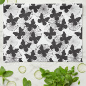 Muster eines Schmetterlinges Handtuch (Gefaltet)