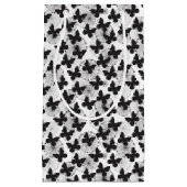 Muster eines Schmetterlinges Kleine Geschenktüte (Vorderseite)