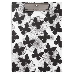 Muster eines Schmetterlinges Klemmbrett