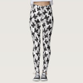 Muster eines Schmetterlinges Leggings (Vorderseite)