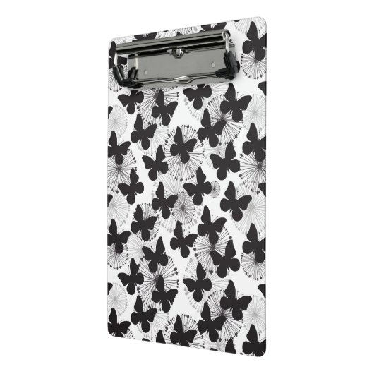 Muster eines Schmetterlinges Mini Klemmbrett (Gewinkelt2)