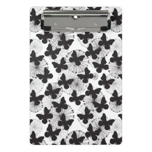 Muster eines Schmetterlinges Mini Klemmbrett