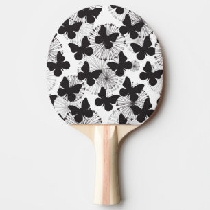 Muster eines Schmetterlinges Tischtennis Schläger