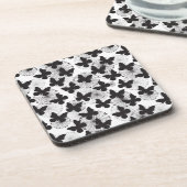 Muster eines Schmetterlinges Untersetzer (Linke Seite)