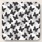 Muster eines Schmetterlinges Untersetzer (Vorderseite)