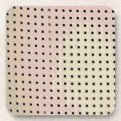 Muster eines Sitzes Getränkeuntersetzer (Vorderseite)