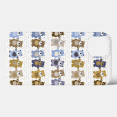 Muster eines Spielzeug-Teddybären Case-Mate iPhone Hülle (Rückseite (Horizontal))