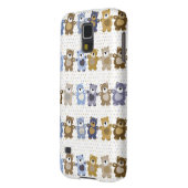 Muster eines Spielzeug-Teddybären Case-Mate Samsung Galaxy Hülle (Rückseite Links)