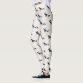 Muster Elch und Enten Leggings (Links)