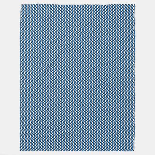 Muster Estland-Flaggenmuster Fleecedecke (Vorderseite)