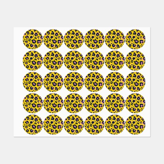 Muster Etiketten (Blatt)