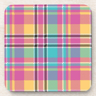 Muster farbenfroh Stilvolles Design Geometric Vint Getränkeuntersetzer