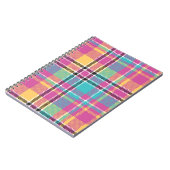Muster farbenfroh Stilvolles Design Geometric Vint Notizblock (Linke Seite)