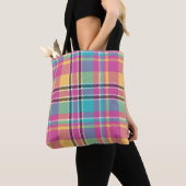 Muster farbenfroh Stilvolles Design Geometric Vint Tasche (Von Nahem)
