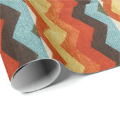 Muster farbenfrohe Inspiration Retro Geschenkpapier (Rolleneckpunkt)