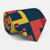 Muster farbig krawatte (Gerollt)