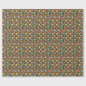 Muster Farbige Inspiration Niedlich Geschenkpapier (Flach)
