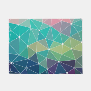Muster farbige Inspiration Retro Niedlich Fußmatte