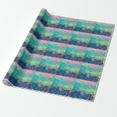 Muster farbige Inspiration Retro Niedlich Geschenkpapier (Ungerollt)