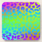 Muster farbige Inspiration Retro Niedlich Getränkeuntersetzer (Vorderseite)