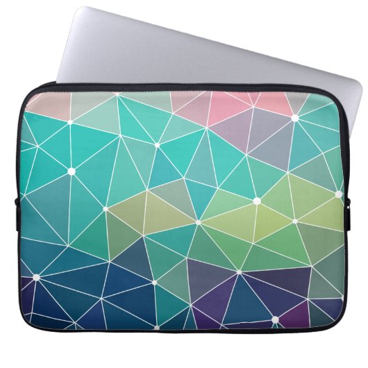 Muster farbige Inspiration Retro Niedlich Laptopschutzhülle (Vorderseite)