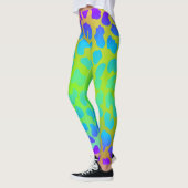 Muster farbige Inspiration Retro Niedlich Leggings (Links)