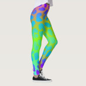 Muster farbige Inspiration Retro Niedlich Leggings (Rechts)