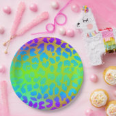 Muster farbige Inspiration Retro Niedlich Pappteller (Party)