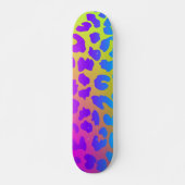 Muster farbige Inspiration Retro Niedlich Skateboard (Vorne)