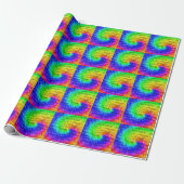 Muster farbige Inspiration Retro Sommer Geschenkpapier (Ungerollt)