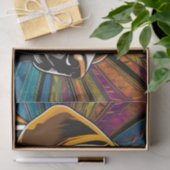 Muster farbiger Beagle Seidenpapier (Geschenk)