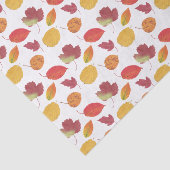 Muster farbiger Herbstblätter / Fallfolien Seidenpapier (Ausschnitt)