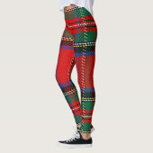 Muster Farbvolle Mode Geometrie Vintag Leggings (Links)