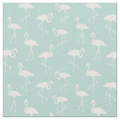 Muster Flamingos, Flamingo Muster, Blau Stoff (Nahaufnahme)