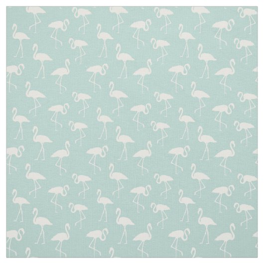 Muster Flamingos, Flamingo Muster, Blau Stoff (Muster)