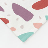 Muster Fleecedecke (Ecke)