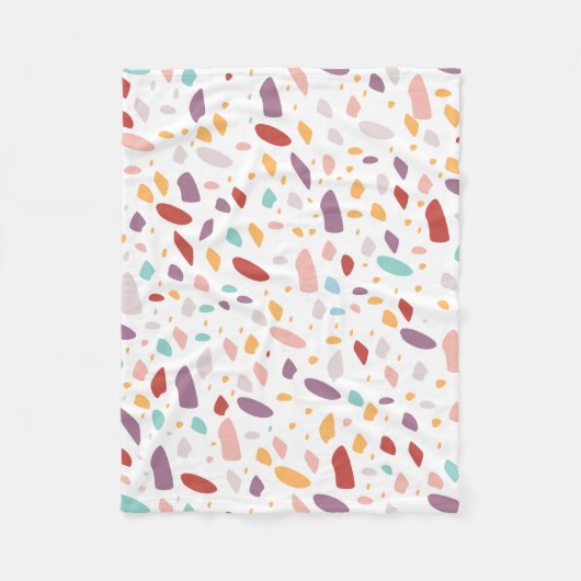 Muster Fleecedecke (Vorderseite)