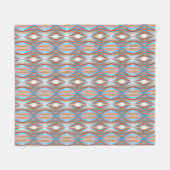 Muster Fleecedecke (Vorderseite (Horizontal))