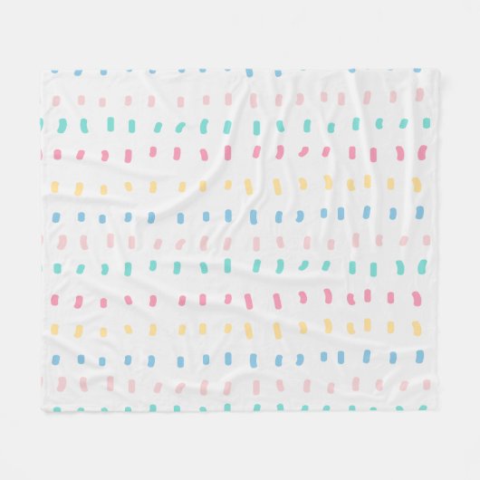 Muster Fleecedecke (Vorderseite (Horizontal))