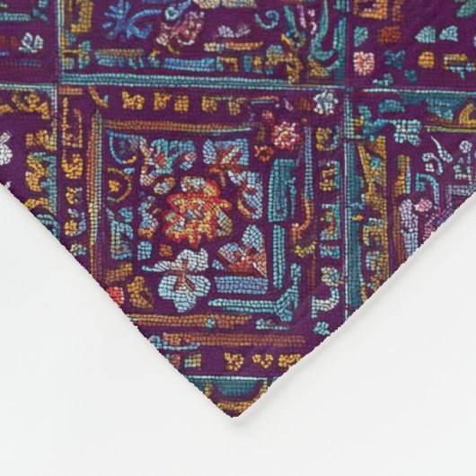 Muster  fleecedecke (Ecke)
